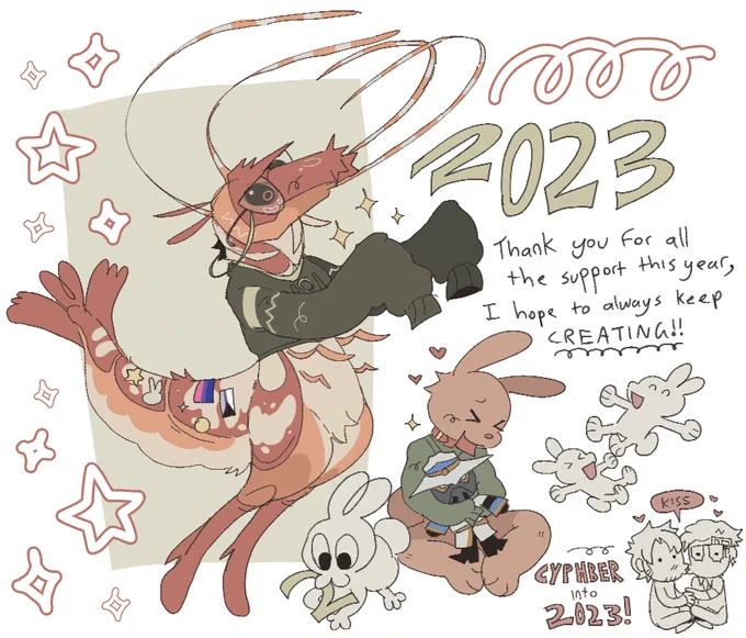 🌟 Happy New Year 🌟

I have come so far this year on my platform and in my life...
I never thought I'd get this far with my art, and I hope I can keep on going further .
Let's step in 2023 !! ♥️🌟

🌟💥🎆 