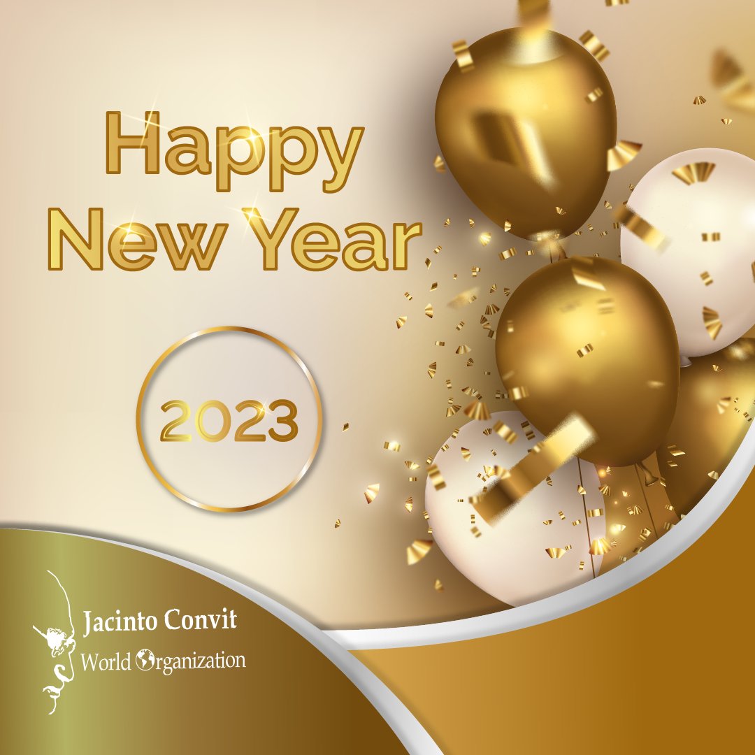 JacintoConvitWO's tweet photo. New Year's is one of the largest global festivities. In many countries, it is celebrated with dancing, eating, drinking, and watching or lighting fireworks with family and friends.

Enjoy a wonderful celebration surrounded by all your loved ones. https://t.co/OahNWrDmpG
