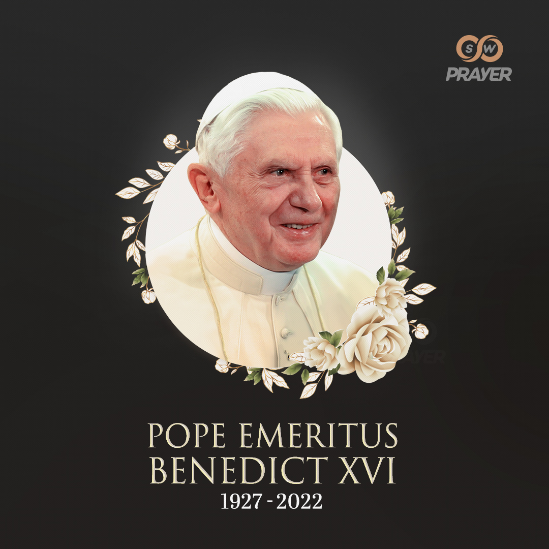 SwPrayer's tweet photo. Let us offer one Hail Mary for Pope Emeritus Benedict XVI, the faithful Shepherd who left for his Heavenly abode.
Please comment Amen as a response.
#OneHailMarycampaign https://t.co/3R29buAVZq