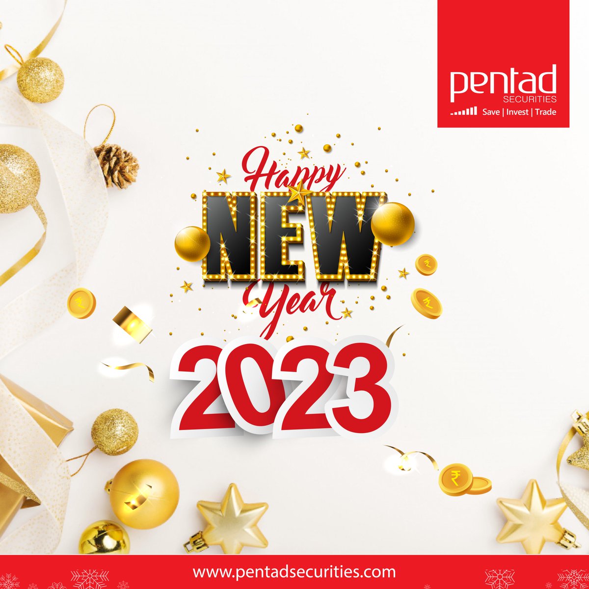 pentad_'s tweet photo. Pentad Securities wishes you all a very happy and prosperous NEW YEAR 2023!
.
#happynewyear #callpentad https://t.co/z97cxlj3bh