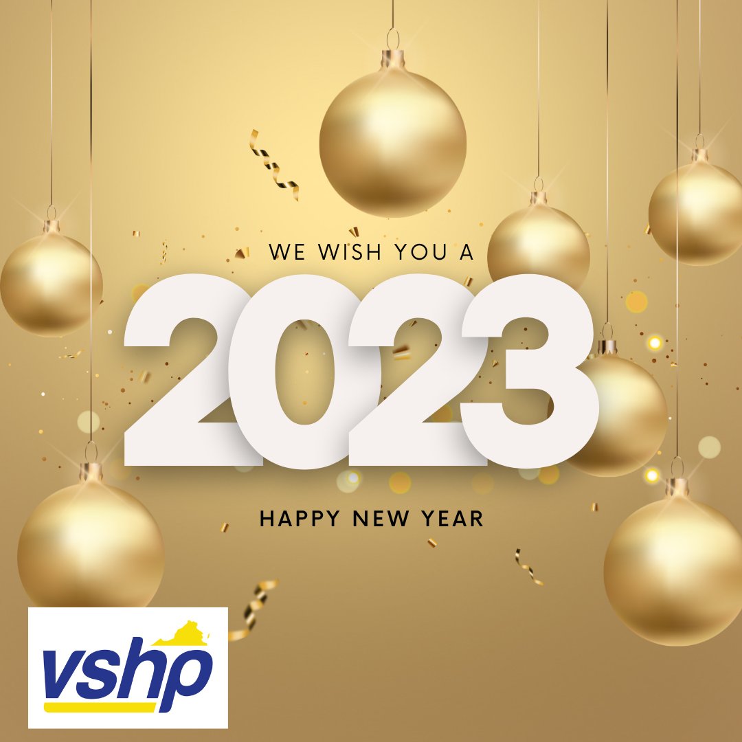 VSHP1955's tweet photo. Happy New Year from your friends and colleagues at VSHP https://t.co/RSpi7dzY8n