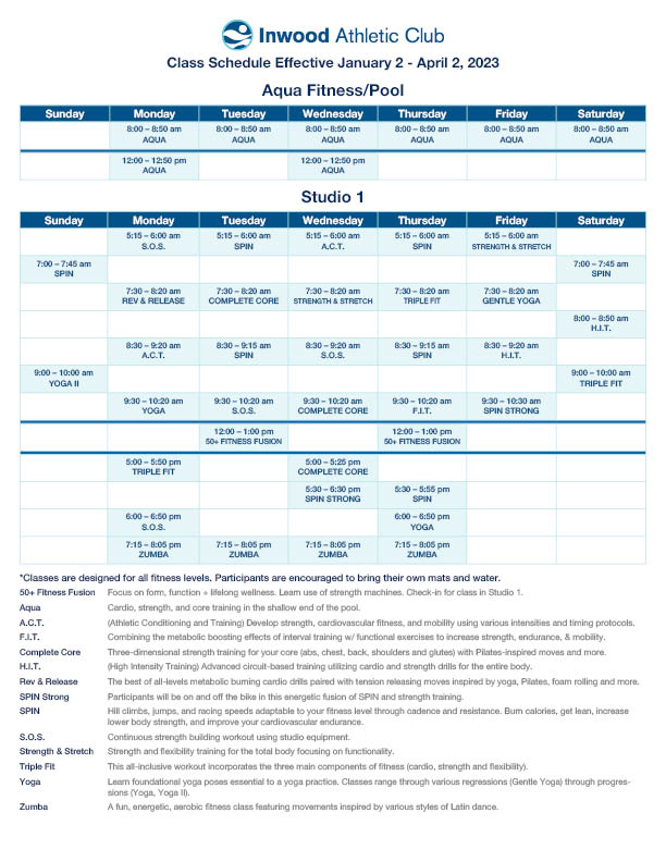 Inwood Athletic Club on Twitter: "Did you know that our ENTIRE group