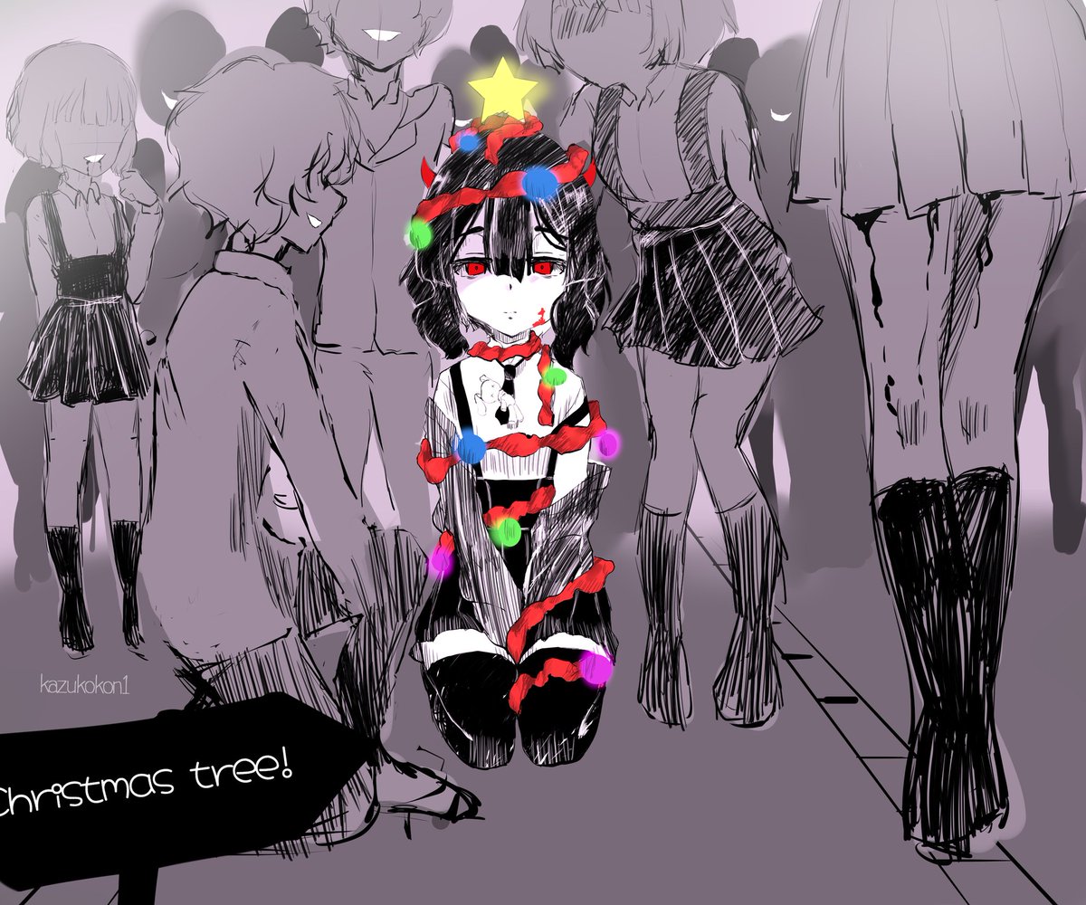 Kuronkon1's tweet photo. Happy New Year!  
Kate is a good tree.🎄

character: Kate Morena (original)
#commission #trade #art #artist #anime #commissionopen #arts #drew #pfoto #animeart #instagram https://t.co/7MfCRTK0gm