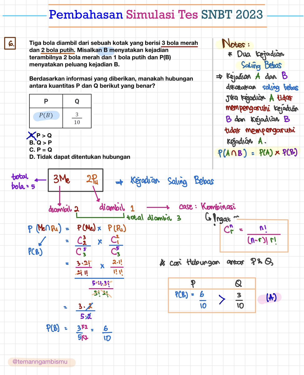 temanngambismu's tweet photo. 🔥𝐏𝐞𝐦𝐛𝐚𝐡𝐚𝐬𝐚𝐧 𝐒𝐈𝐌𝐔𝐋𝐀𝐒𝐈 𝐓𝐄𝐒 𝐒𝐍𝐁𝐓 𝟐𝟎𝟐𝟑🔥

📗[𝗣𝗔𝗥𝗧 𝟮]📗 𝗣𝗲𝗻𝗴𝗲𝘁𝗮𝗵𝘂𝗮𝗻 𝗞𝘂𝗮𝗻𝘁𝗶𝘁𝗮𝘁𝗶𝗳 No 6 - 10

- a thread -

Happy studying lagiii ❤️‍🔥

#studytwt #studyacc #ambistwt #AMBISVERSE #SNBT2023 https://t.co/BRZoy4u2Pb
