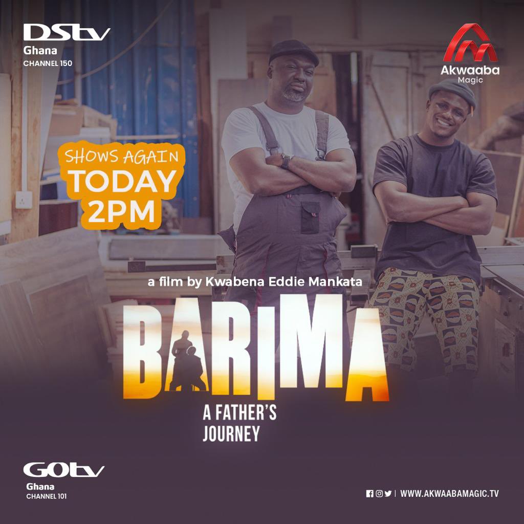 KMankata's tweet photo. People, our film #Barima shows again at 2pm on dstv_ghana channel 150 and gotv_ghana 101 #barimafilm #AkwaabaMagic https://t.co/uWQLGFfGLw