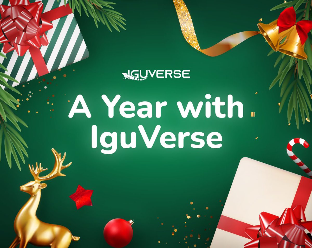 iguverse's tweet photo. 🦎Happy New Year, Iguanas!

💫 Thank you for all the support. Get ready for the next IguYear, where we will grow and develop even more! https://t.co/E5YCJHbplC