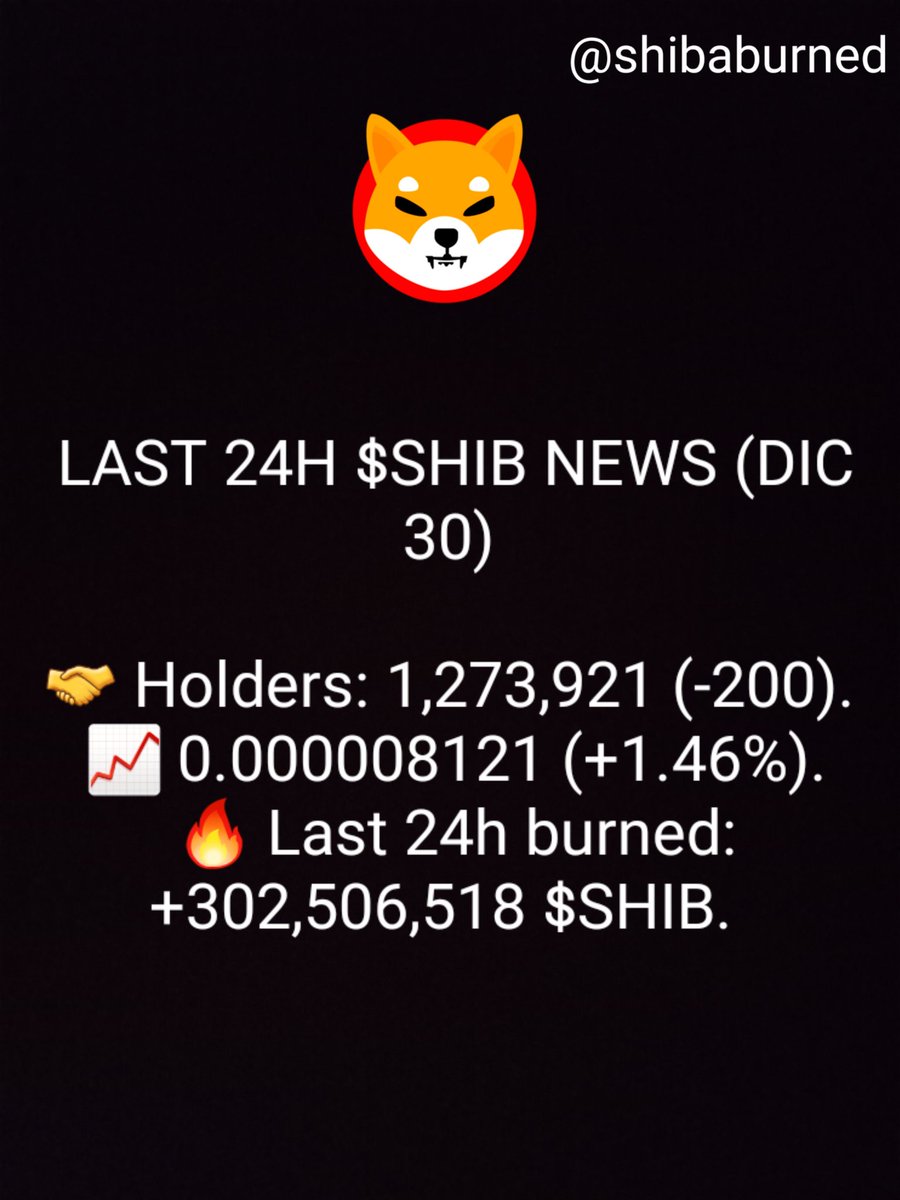 $SHIB NEWS DECEMBER 2022

#SHIB #shiba #shibainu #SHIBARMY