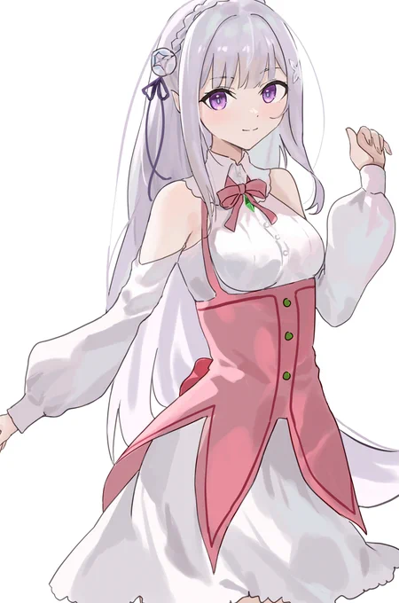 描き納めエミリア#リゼロ 