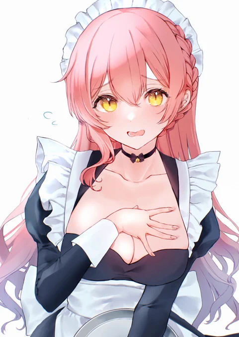メイドちゃんが1月から頑張ってくれました来年はメイドちゃんをもっと描きたいです今年もありがとうございました #2022年自分が選ぶ今年の4枚 
