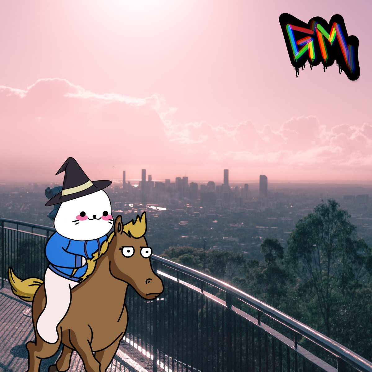 gm’ing into the new year with an ARF and a dream 😌