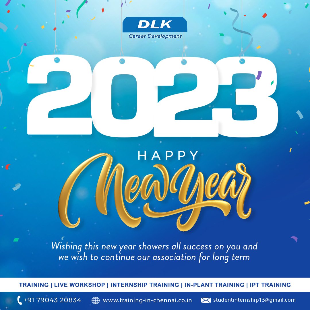 dlk_cdc's tweet image. Here&apos;s to new beginnings, fresh starts, and all the amazing things yet to come! DLK career development wishes you a Happy New Year 2023! 

#newyear2023 #newarrivals #newbeginnings #wishes #wishes2023 #newyear #freshstart #wishesdocometrue