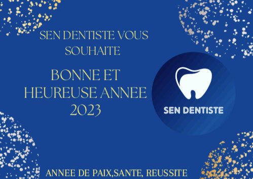 Bonne et heureuse année 2023 à toutes et à tous ! #sendentiste #2023NewYear #bye2022