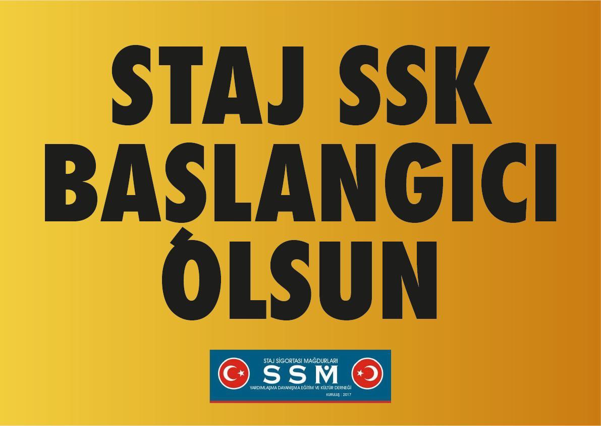 🔴 Doktorun stajı sayılıyor! 
🔴 Avukatın stajı sayılıyor! 
🔴 Yurt dışında yaşayanın stajı sayılıyor! 
🔴 Doğumda staj başlangıç sayılıyor! 
➡️ ÇIRAK ve MESLEK LİSESİNİN STAJI SAYILMIYOR!
Siz uyuyun 
<a href="/Akparti/">AK Parti</a>
<a href="/MHP_Bilgi/">MHP</a>
<a href="/iyiparti/">İYİ Parti</a>
#StajyerKılıçdaroğlununYanında