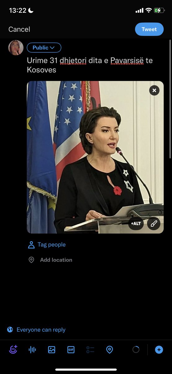 Gresaaaaaaa1's tweet photo. Urime 31 dhjetori dita e Pavarsisë te Kosoves https://t.co/rJdB0wyxrO