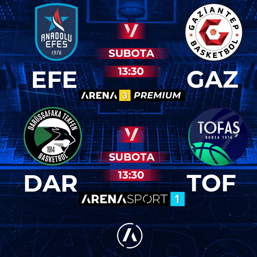 Arena Sport TV on Twitter "🏀 🏀 Za par minuta počinju još dve