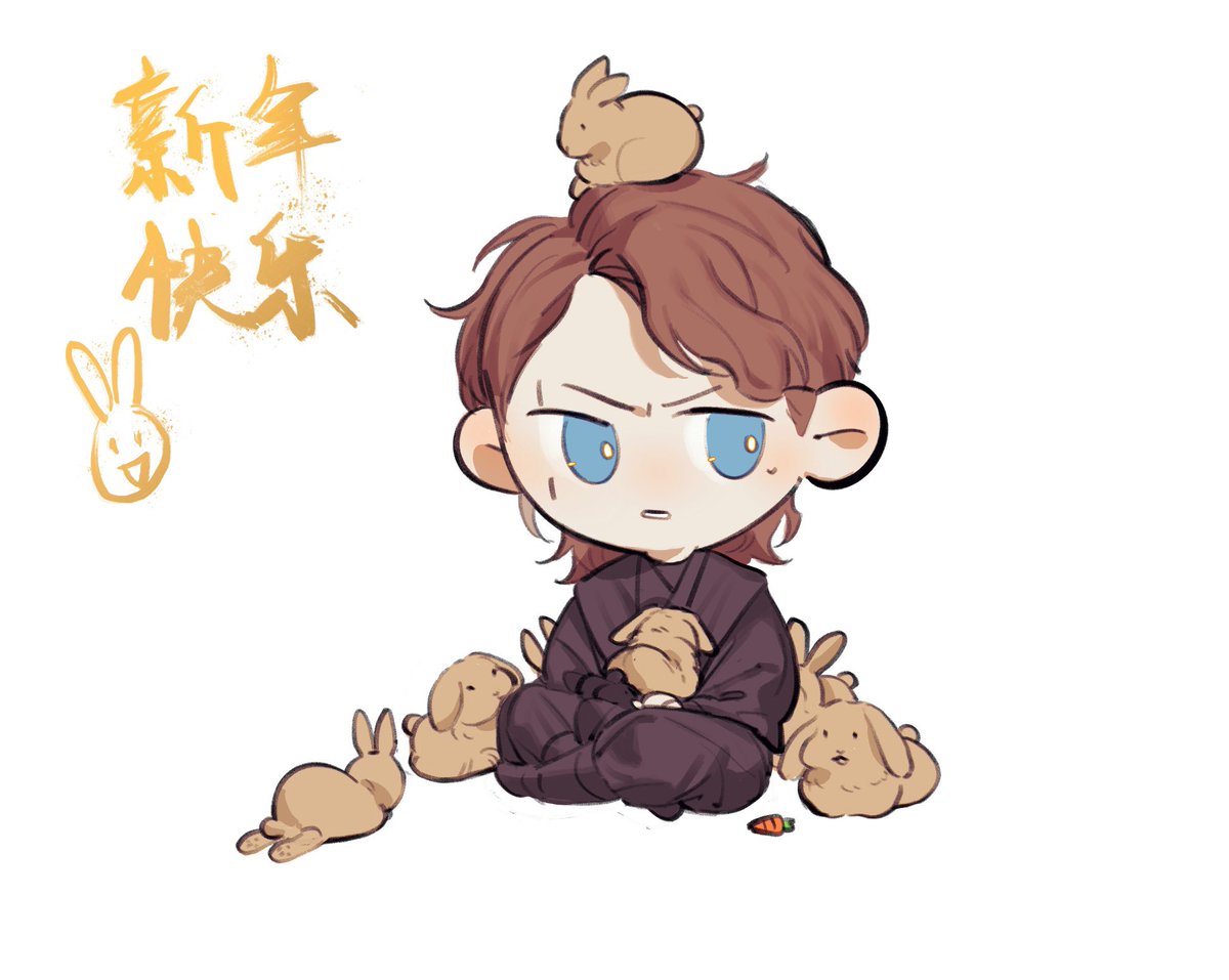 strawberryreddy's tweet photo. A quick doodle wish you a happy new year 🥳 https://t.co/yXuG5FuXq0