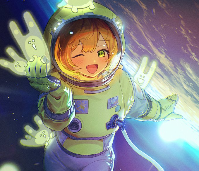 「astronaut blush」 illustration images(Latest)