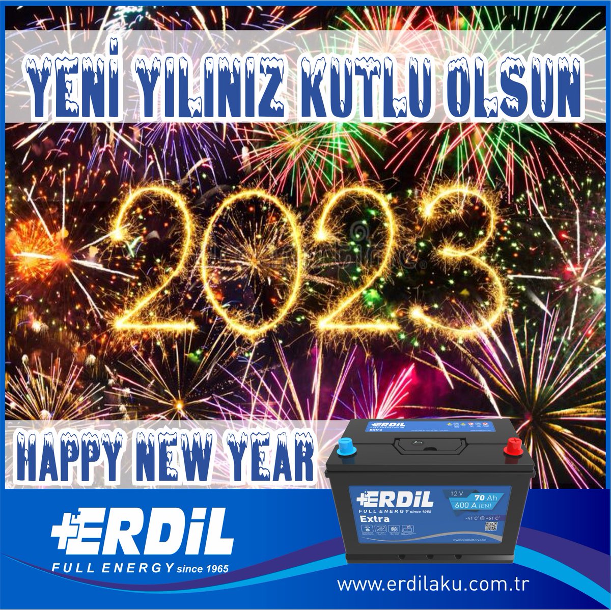 Yeni Yılınız Kutlu Olsun - Happy New Year
#Akü #Batarya #batarya #jelaku #JisNorm #QualityBattery #LeadAcid #Solar #Traksiyoner #Üretim #aku #JelAkü #başlangıç #jelbattery #dinnorm #jisnorm erdilaku.com.tr