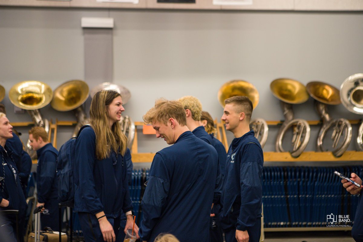The day is finally here… Pasadena, here we come! 😎

#BlueBandHype #WeAre