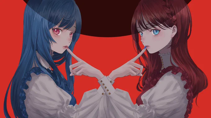 #2022年自分が選ぶ今年の4枚枚数は描けなかったけど、自分の好きな雰囲気のパターンが見えて来たいい1年でしたー! 