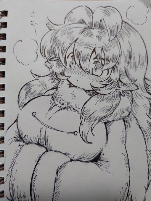 #今月描いた絵を晒そう
おっぱい描きたかっただけ感すごい 