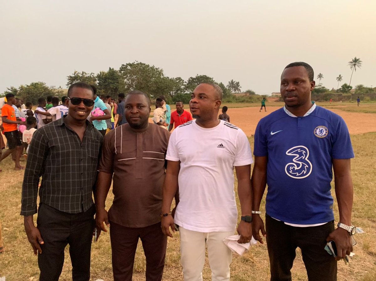 DentuFoundation's tweet photo. SAM DENTU FOUNDATION ORGANIZES CHRISTMAS
SOCCER TOURNAMENT AND DINNER FOR THE YOUTH OF KOMENDA.
On Friday 30th December, 2022, Sam Dentu Foundation organized an inter-electoral area soccer competition and dinner for the youth of Komenda with the theme
1/5
#KEEAMpuntu https://t.co/SmFKgR4Idb