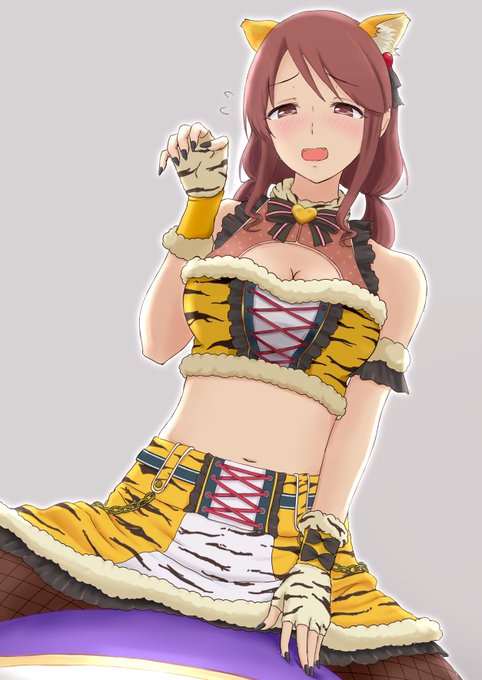 描き納めの三船美優さんです
今年は寅年でしたね 