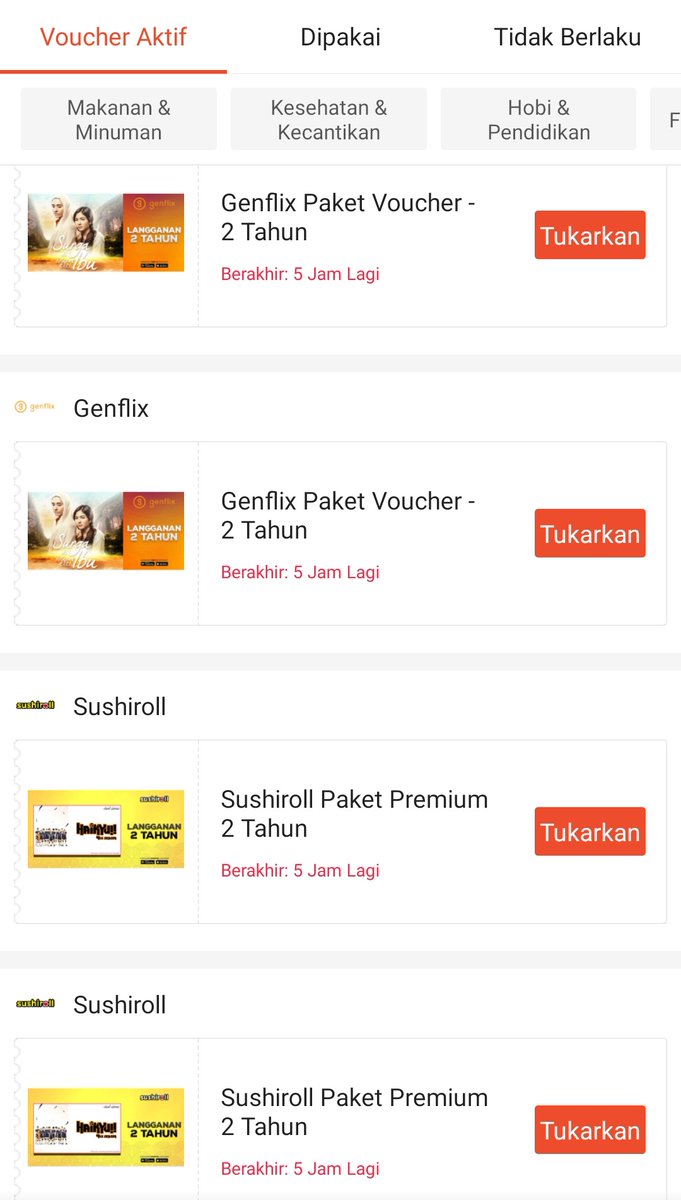 EnhaisHere's tweet photo. GIVE AWAY TANPA DIUNDI

Langganan DUA TAHUN genflix / sushiroll secara GRATIS

Syarat :
1. RT
2. Reply genflix / sushiroll

Ada 12 kode sushiroll
Ada 9 kode genflix

Nanti aku DM kodenya~

*Langsung aktivasi ya karena exp kode malam ini tapi bisa nonton selama dua tahun nanti https://t.co/KUwBSIxCOI