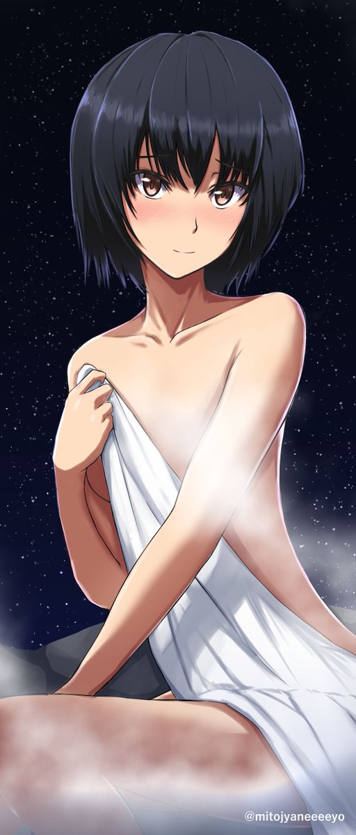 七咲逢 「隠しきれなかった気持ちを着ているので何も問題ない七咲を描きました。顔がとても可愛」|にとさんのイラスト