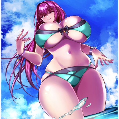 真冬ですが水着スカディ描きました!
#FGO #絵柄好みって人にフォローされたい 