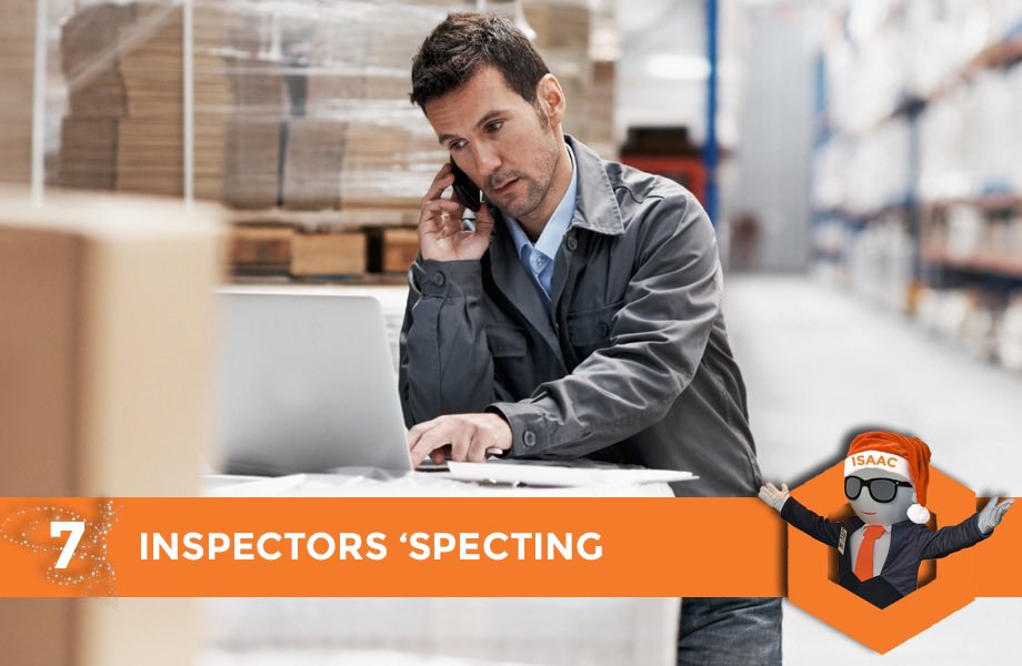 industrios's tweet photo. On the seventh day of Christmas, ISAAC sent to me, 
7 inspectors ‘specting 
6 welders welding
5 label printers
4 hand-held scanners
3 Gantt charts
2 PlantGauge dashboards 
and an owner off the shop floor. 
 #manufacturingexcellence  #erpsoftware https://t.co/tpKfUnb4ju