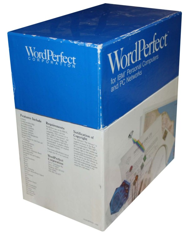 EdgeT2000's tweet photo. @90minutetape They probably don't remember WordPerfect either! https://t.co/RoEGCBsSJJ