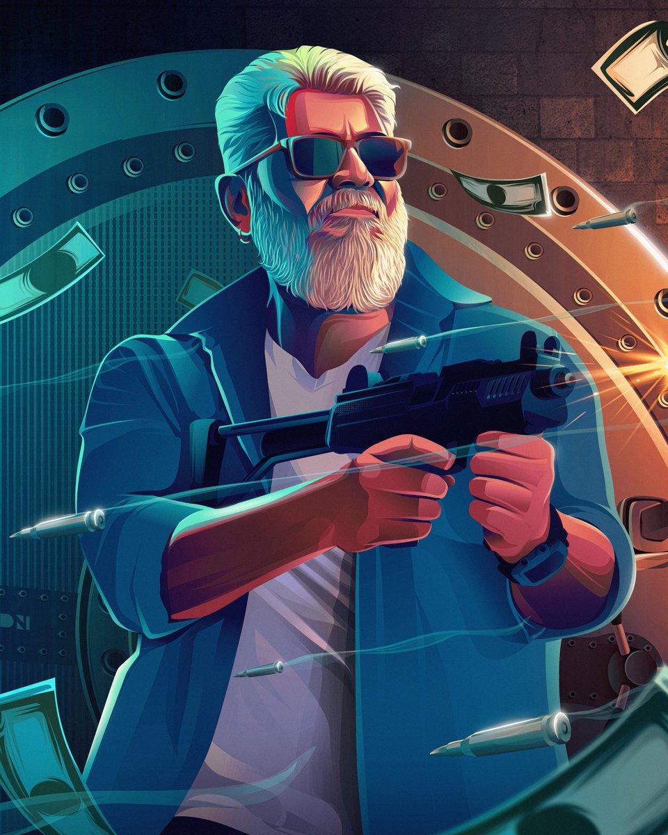 Finishing off the year with this illustration for #Thunivu
#AjithKumar #AK #ThunivuTrailer
<a href="/ajithFC/">Ajith</a> <a href="/TrendsAjith/">TRENDS AJITH</a>