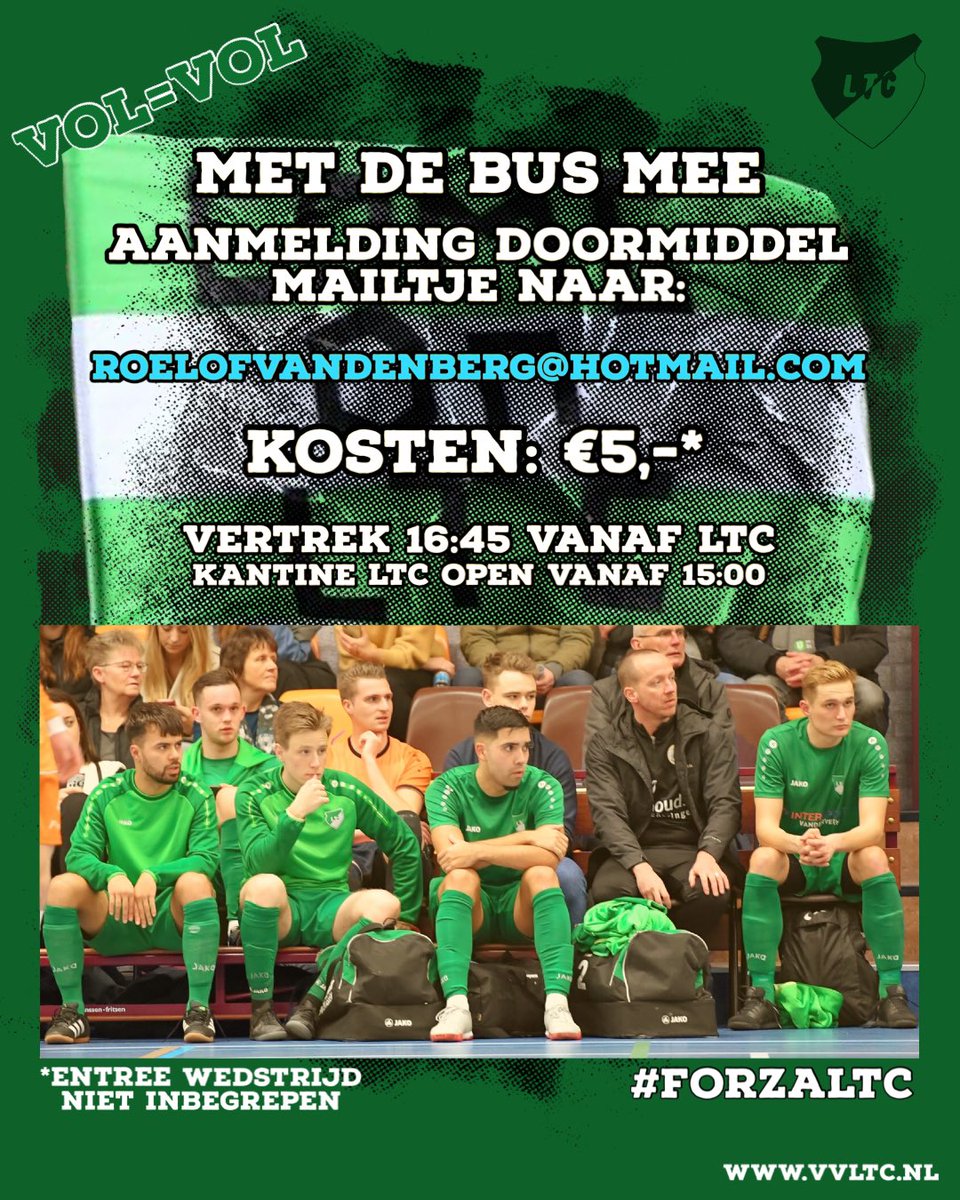 vvltc's tweet photo. 🚌 BUS NAAR HALVE FINALE #PWZ

Geef je op! Vol = vol ⬇️ https://t.co/Pp2RUex1nw
