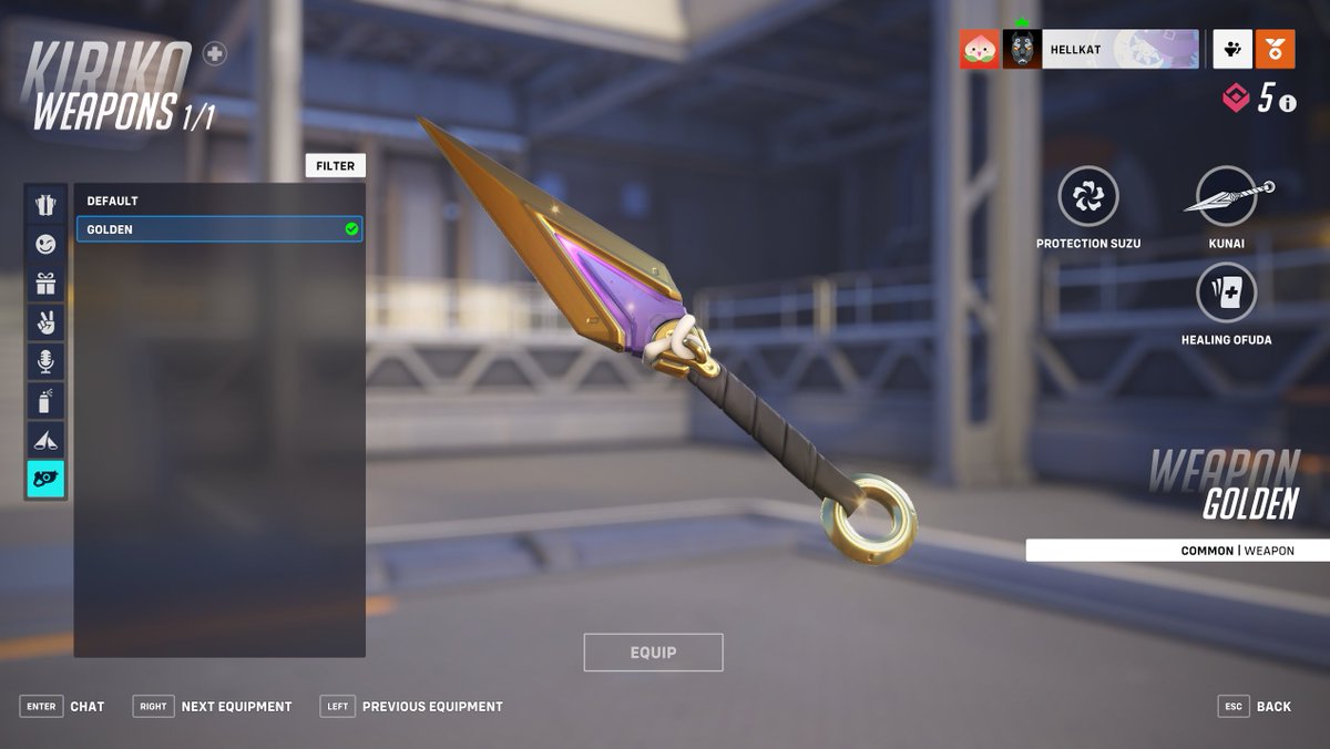 HellKat_x's tweet photo. I did it! Gold weapon! lets gooooo! #Overwatch2 #overwatch2ranked #goldweapon https://t.co/qlzIWurshf