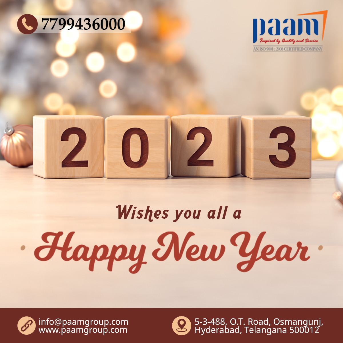 paamgroup's tweet photo. PAAM Group wishes you all a Happy New Year
Get the quote now: https://t.co/OMFs55lcqG
#plywood #filmfacedplywood #shutteringplywood #plywoodhyderabad #seasonedwood #shutteringplywood #shutteringply #woodenrunners #pinewoodrunner #cuplocksystem #happynewyear #happynewyear2023 https://t.co/RZ6y8NlmsV