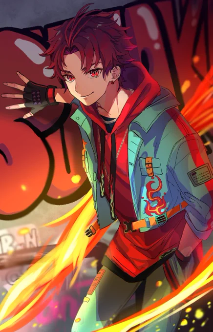#2022年自分が選ぶ今年の4枚ここらへんかな!!今年はパラライ尽くしで葵で染まった1年でした…来年もどんどん描いて成長していくのでよろしくお願いします 