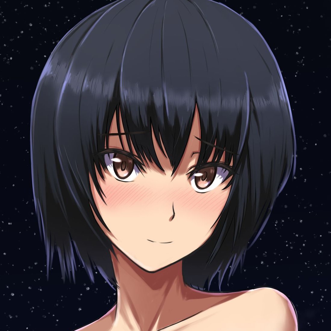 七咲逢 「隠しきれなかった気持ちを着ているので何も問題ない七咲を描きました。顔がとても可愛」|にとさんのイラスト
