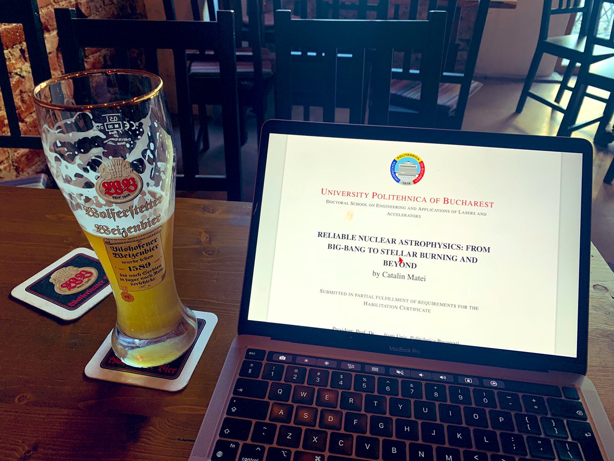 catalinmatei's tweet photo. this year, two of my nuclear astrophysics projects really took off in a pub. one is finalized, the other one almost done! https://t.co/J7ZDiCk2mo