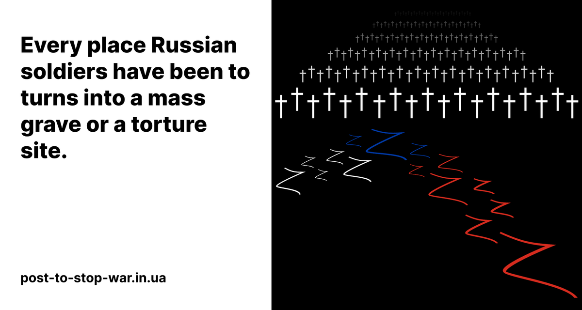 post_to_stopwar's tweet photo. Ukrainians celebrate the liberation of every village and town, but they are also anxious about it.

Visit our website https://t.co/5uU06paZTI, read a full message and share the truth!

#russiaisaterroriststate https://t.co/kmQ8JqI36W