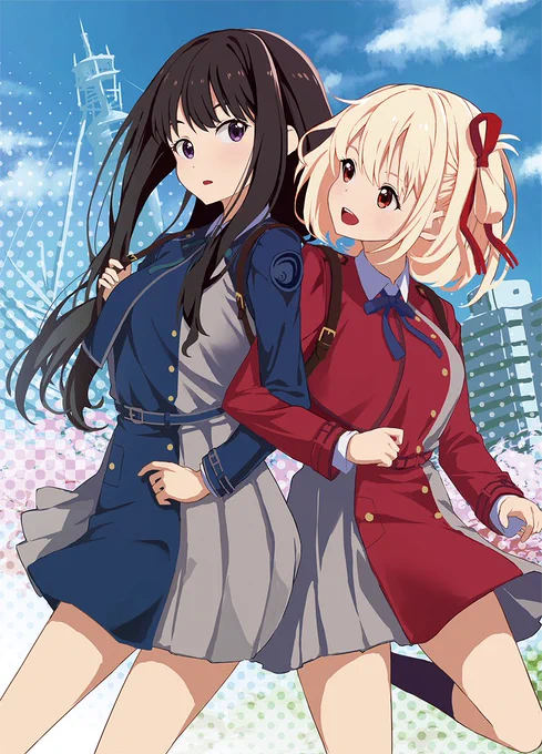 夏からずっとリコリコ描いてました #2022年自分が選ぶ今年の4枚 