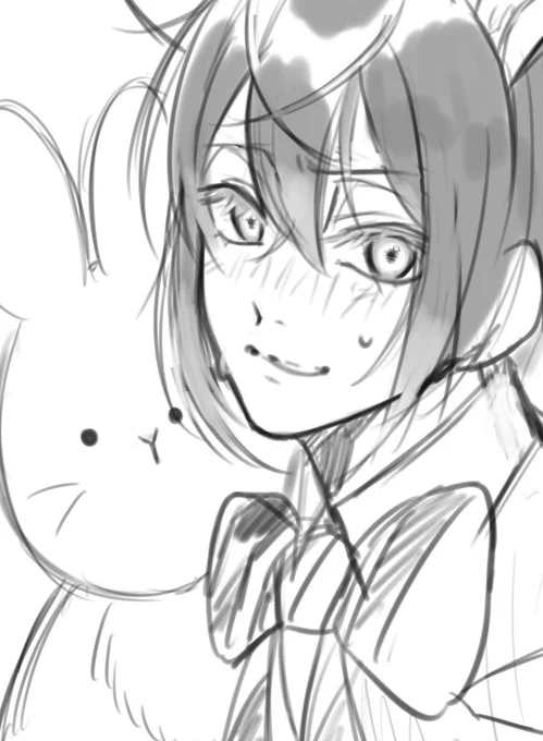 描き納めは落描きにはなりましたがmykと🌹… 