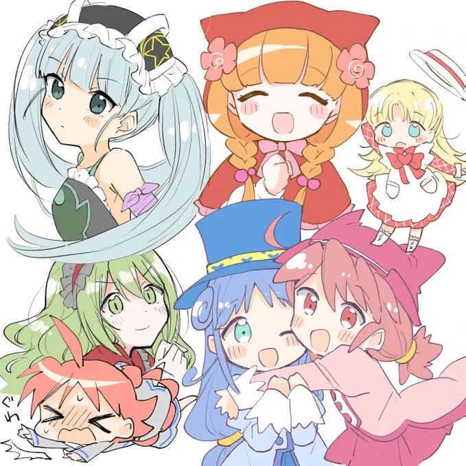 スーパーらくがきタイムの産物 女児アニメしばり 