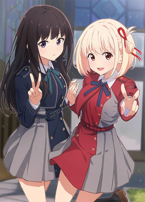 夏からずっとリコリコ描いてました #2022年自分が選ぶ今年の4枚 
