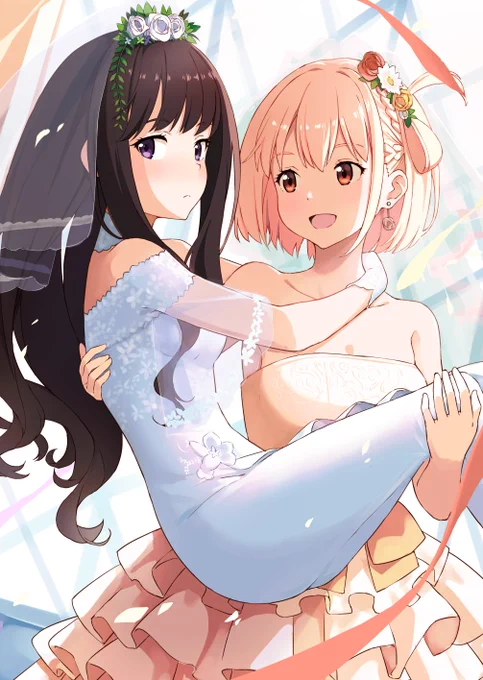 夏からずっとリコリコ描いてました #2022年自分が選ぶ今年の4枚 