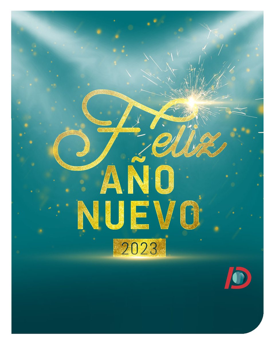 DiescoInd's tweet photo. En Diesco les deseamos un nuevo año 2023 repleto de oportunidades para crear y alcanzar todo lo que se propongan y de momentos únicos y especiales que transformen sus vidas para mejor ¡Feliz y venturoso año 2023! 

#DiescoIndustries #Año2023 #AñoNuevo https://t.co/Ur4xLCkrGD