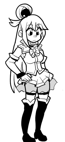 アクアらくがき3枚 #この素晴らしい世界に祝福を! #アクア(このすば) https://t.co/INSCLfoaTG 