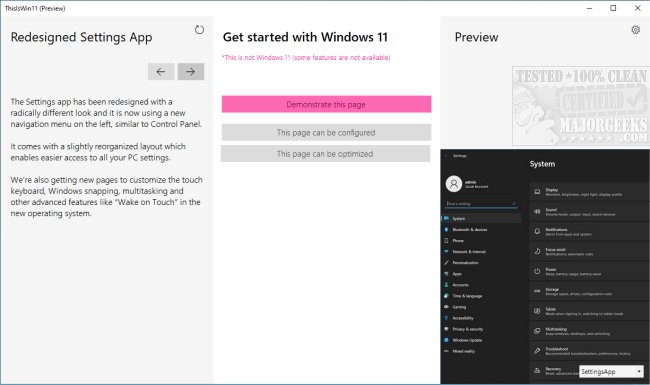 majorgeeks's tweet photo. #ThisIsWin11 gives you a way to familiarize yourself with the many features and changes available with #Windows11.
https://t.co/MTGOB6PfVh #opensource https://t.co/gxV0IDcF7q