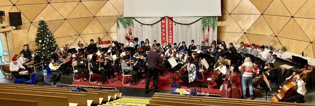 Super seasonal sounds from the #GreatOrchestra ahead of the <a href="/dyodulwich/">DYO</a> concert this afternoon <a href="/KingsdaleFS/">Kingsdale Foundation School</a> @SouthwarkMusic <a href="/SouthwarkEvents/">Southwark Presents</a> <a href="/Southwark_News/">Southwark News</a>