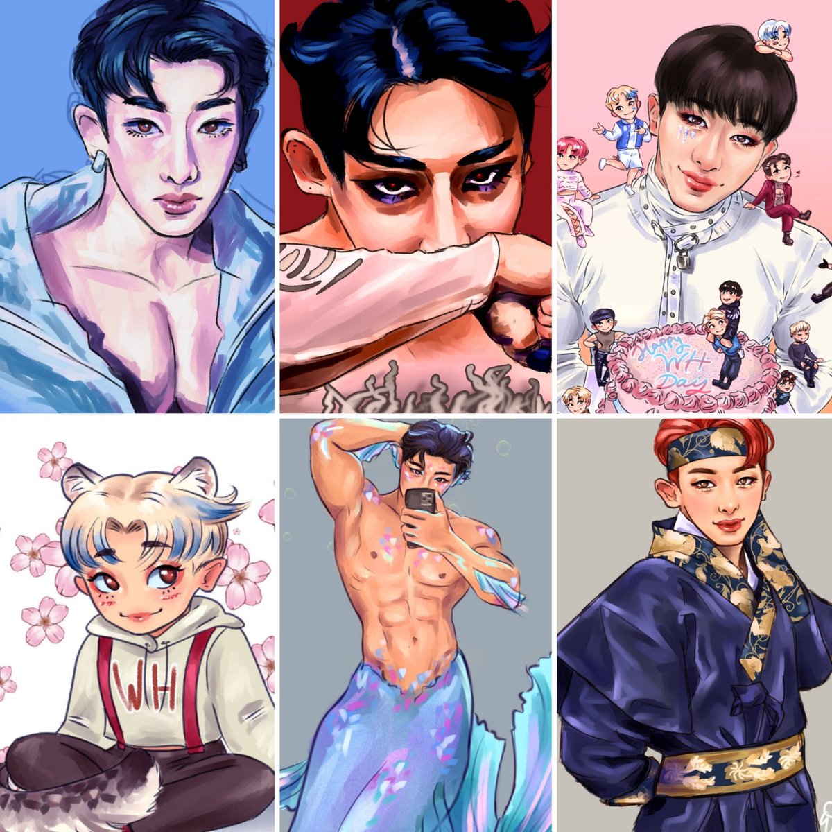 angwnh's tweet photo. 2022 @official__wonho edition, happy new year! 💙 #WONHO https://t.co/EjPZ3RdwPR